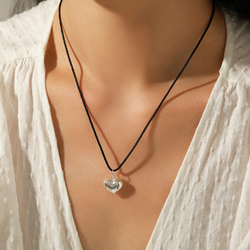 שרשרת תליון לב כסף 925