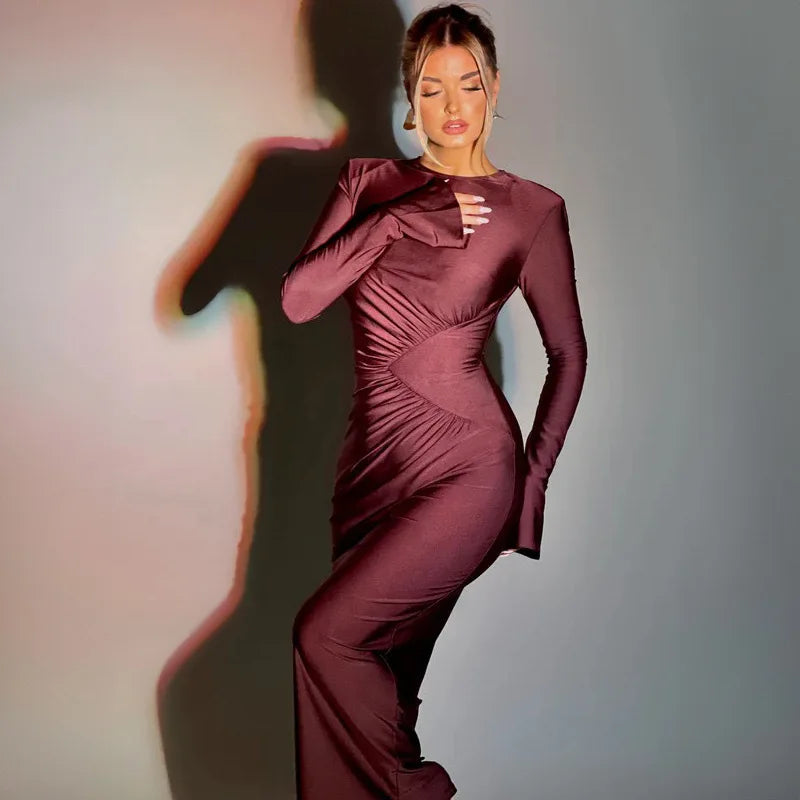 שמלת מקסי דגם פיני