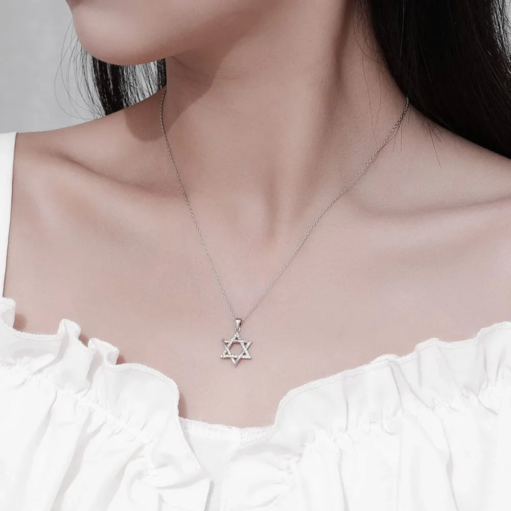 שרשרת כסף 925 מגן דוד