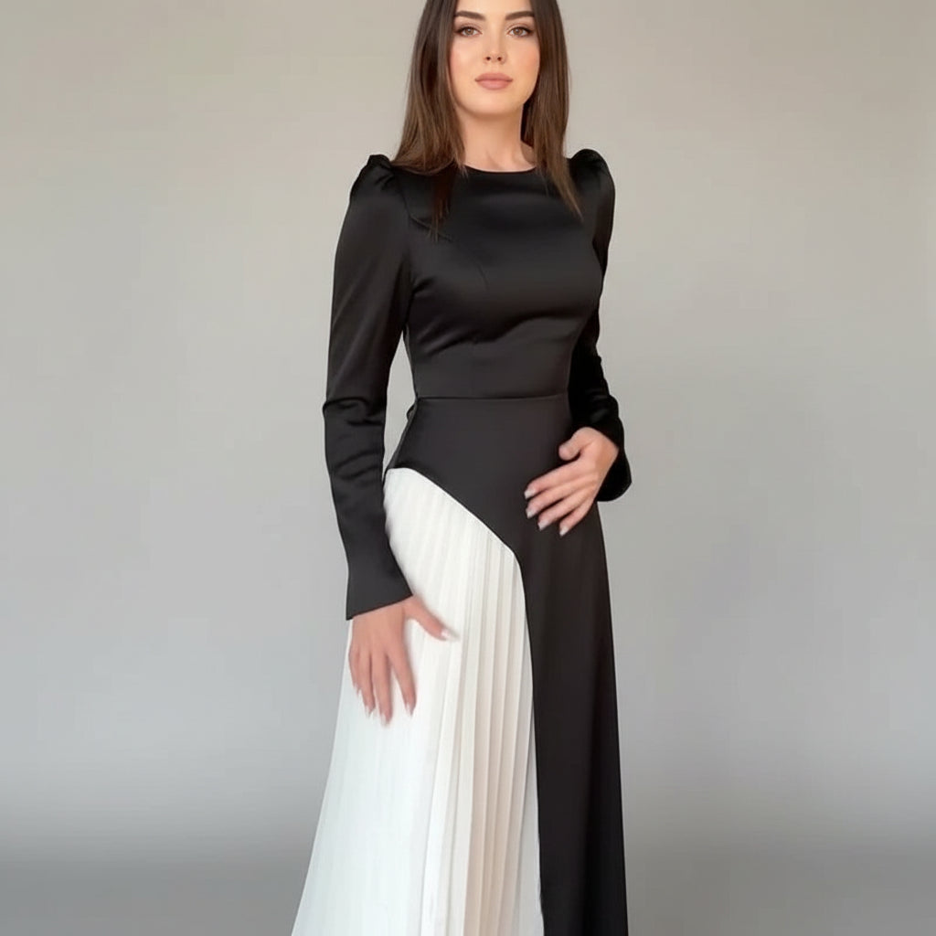 שמלת מקסי דגם סיאן