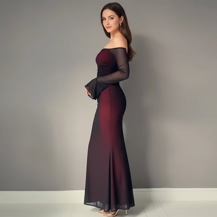 שמלת מקסי דגם אילנה