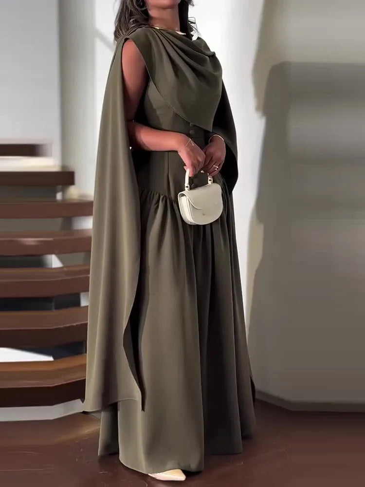 שמלת מקסי דגם לייסי