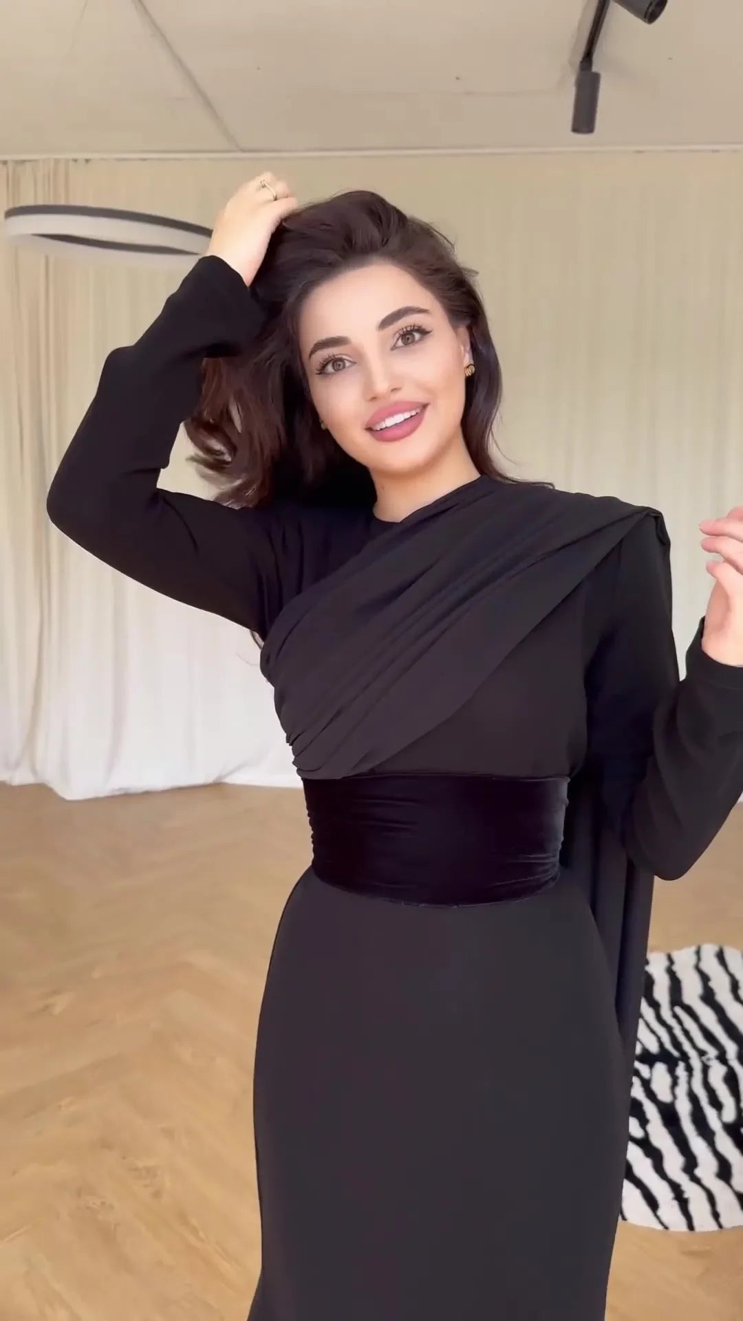 שמלת מקסי דגם חינה