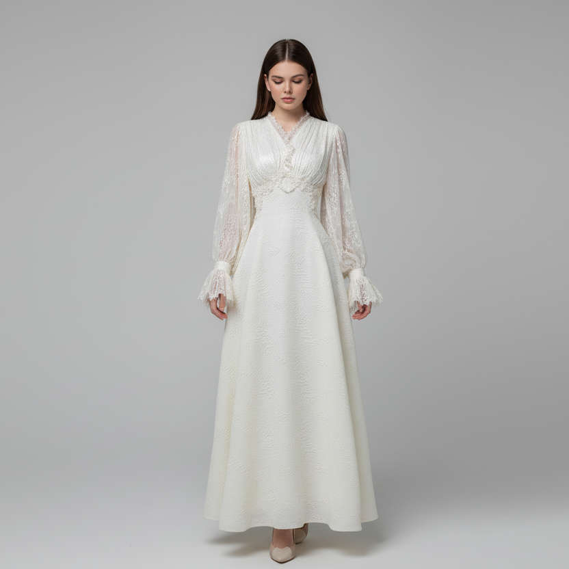 שמלת מקסי דגם טינה