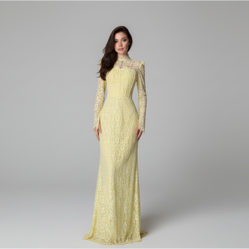 שמלת מקסי דגם מיריה