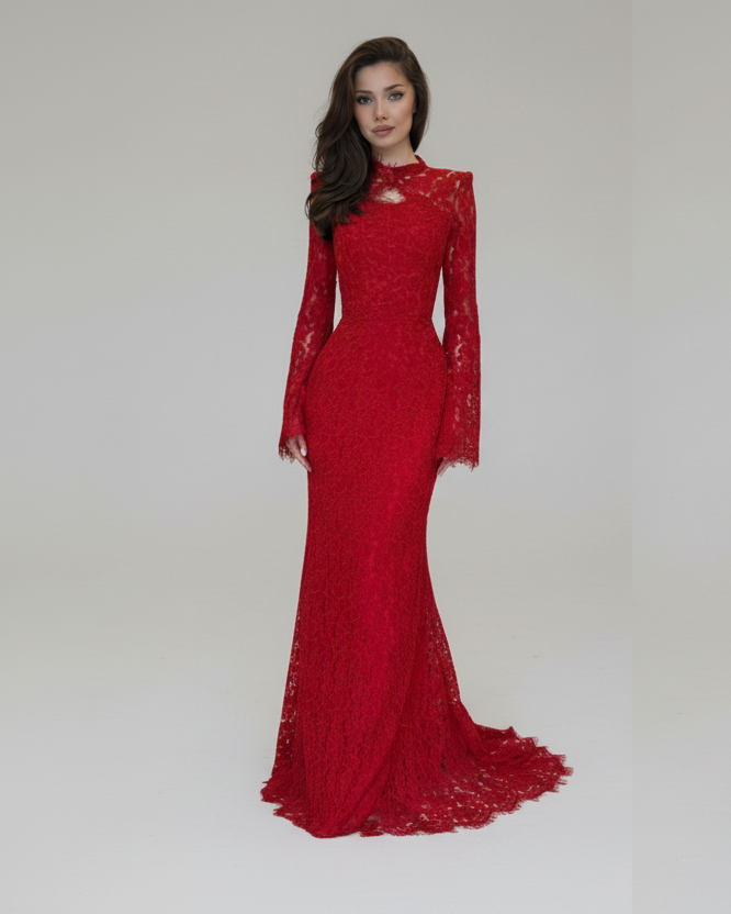 שמלת מקסי דגם מיריה