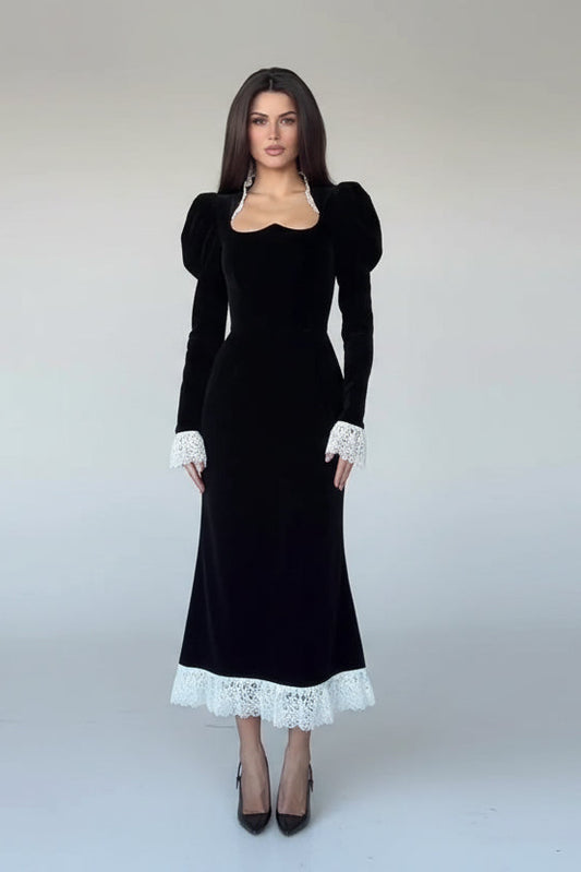 שמלת מקסי דגם סיבין