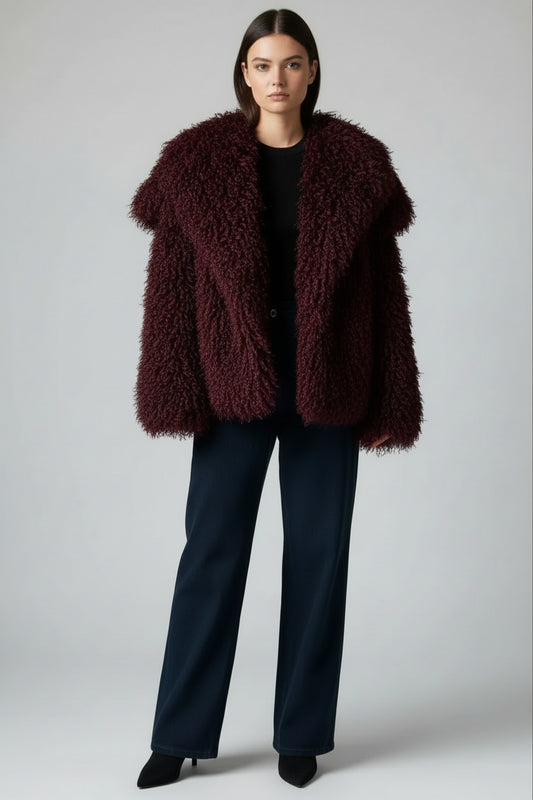 מעיל פרווה דגם ניסאל