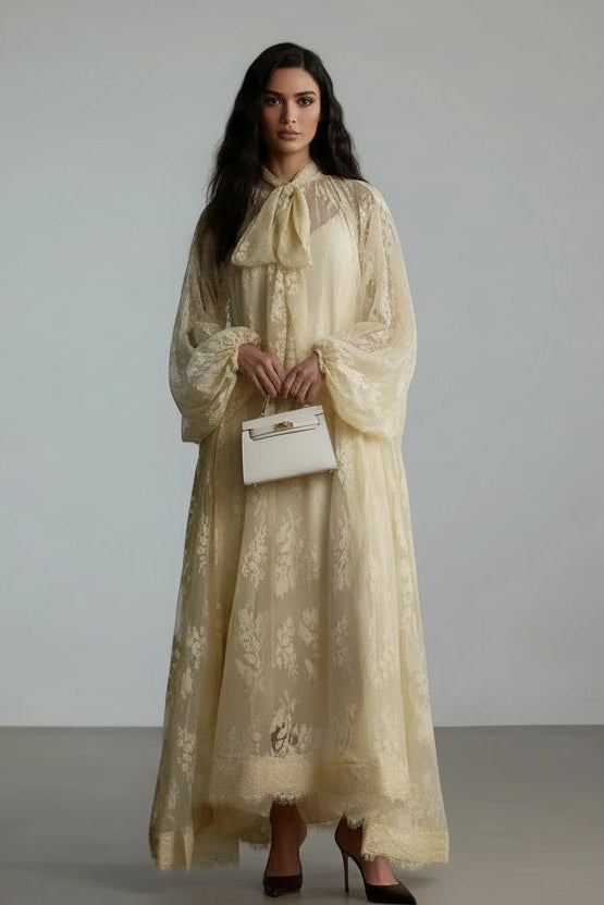 שמלת מקסי דגם באיקה