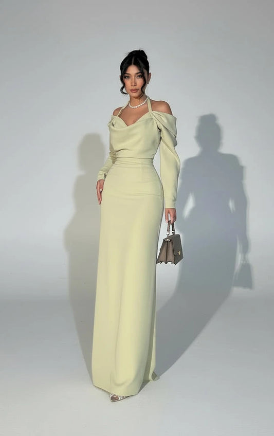 שמלת מקסי דגם מיאס