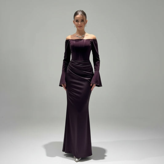 שמלת מקסי דגם ארילה