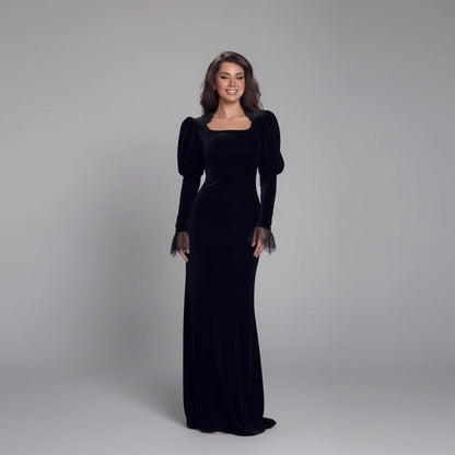 שמלת מקסי דגם אשלי