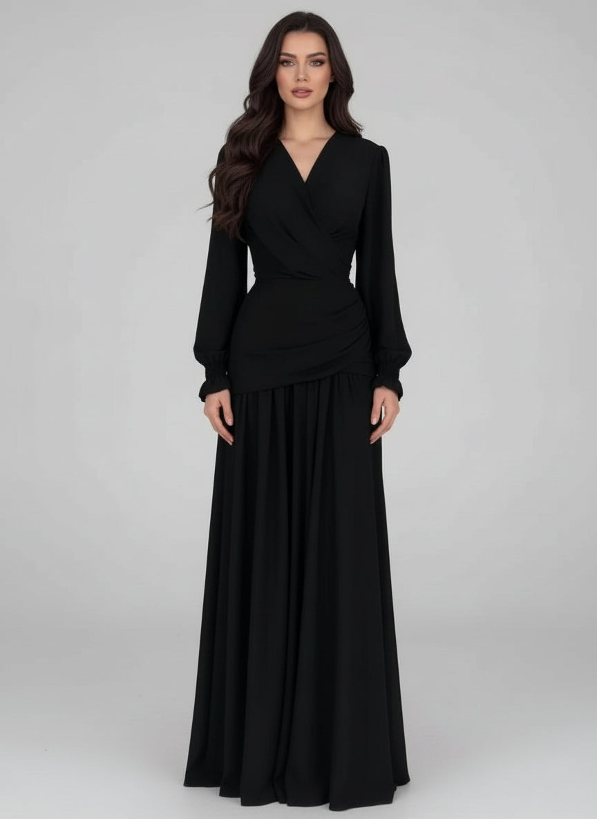 שמלת מקסי דגם ציקי