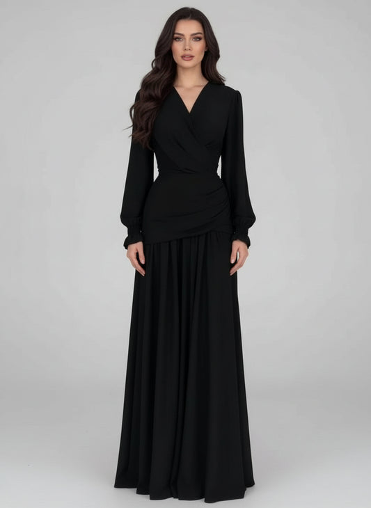 שמלת מקסי דגם ציקי