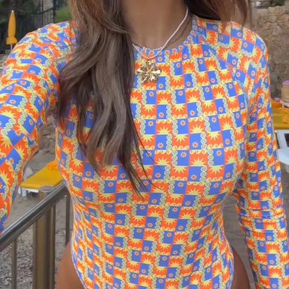 בגד ים ארוך דגם ג'קלין