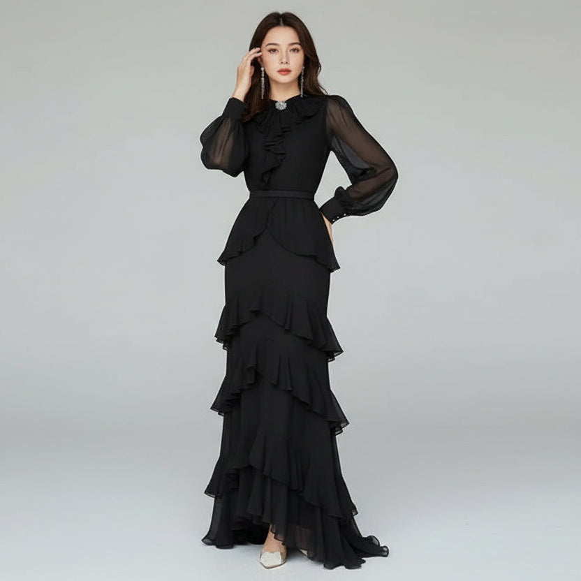 שמלת מקסי דגם קרינה