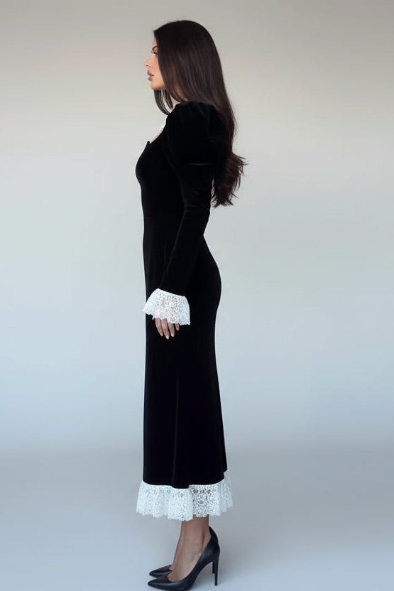 שמלת מקסי דגם סיבין