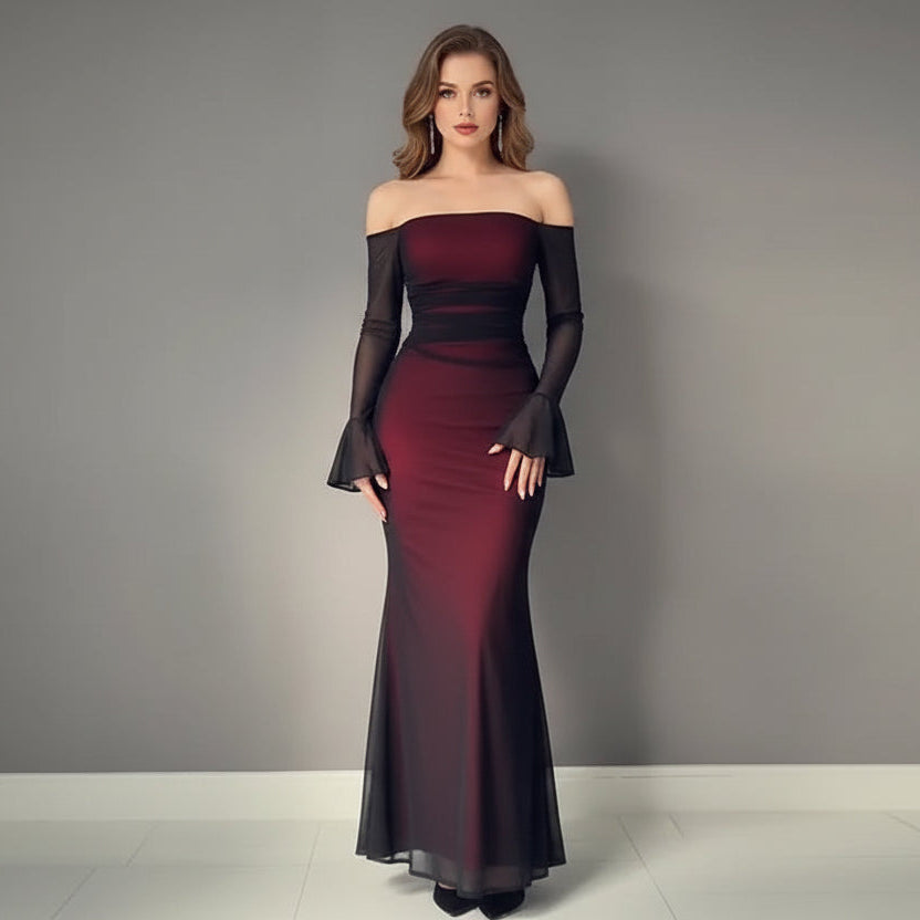 שמלת מקסי דגם אילנה