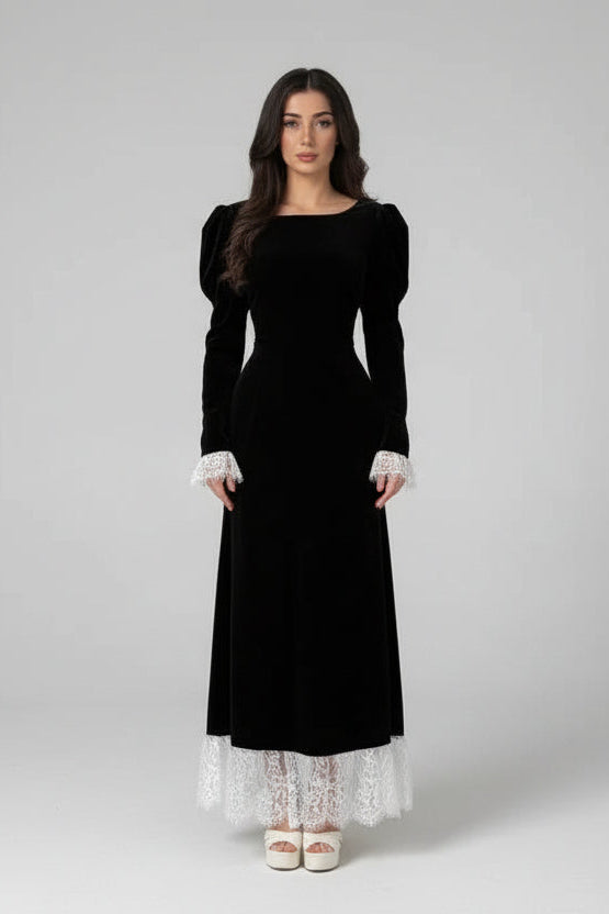 שמלת מקסי דגם מיא