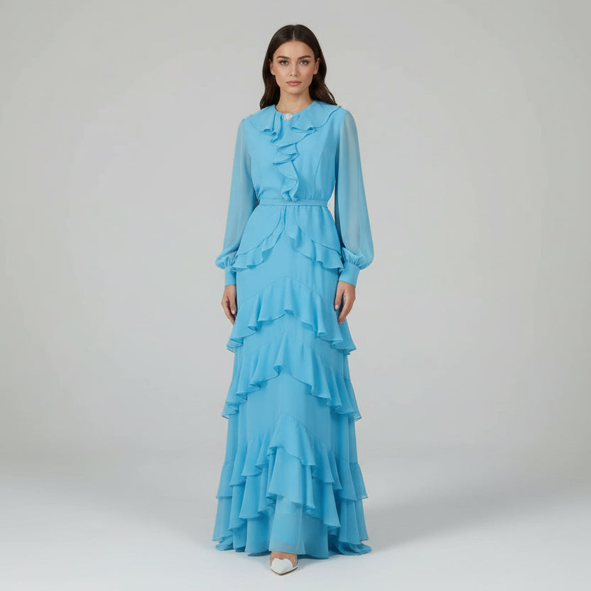 שמלת מקסי דגם קרינה