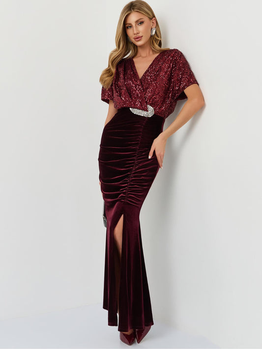 שמלת מקסי דגם לולין