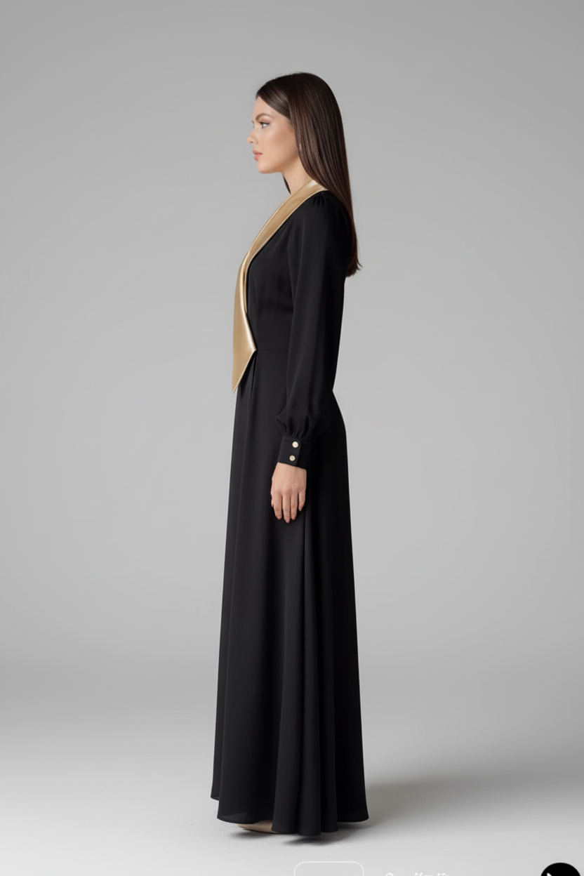 שמלת מקסי דגם גולין