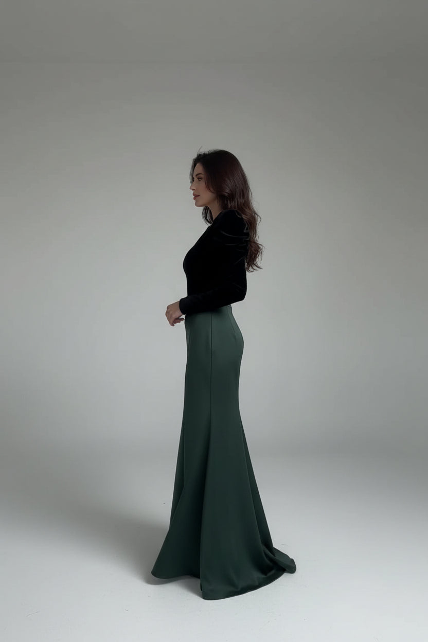 שמלת מקסי דגם ריהנה